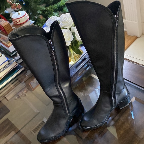 Donald Pliner Soffie Knee High Boot. - Picture 9 of 17